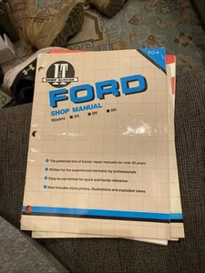 I & T Shop Service FO-4 Ford Tractor Shop Manual For Models 2N 8N 9N - Picture 1 of 1