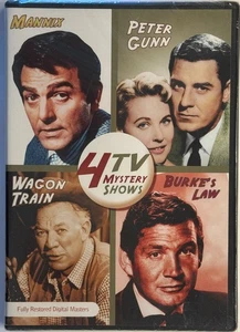 DVD - 4 Mystery TV Shows: (195s-60s) DVD (New Sealed) - Picture 1 of 2