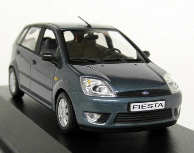 Minichamps 1/43 Ford Fiesta Mk5 2002 Green Metallic Diecast Scale model Car - Image 1 of 4