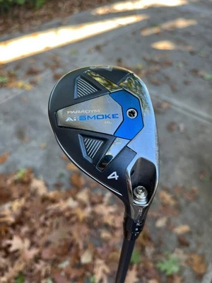 Callaway Ai Smoke HL 4 Hybrid 21° Cypher Sixty Regular Flex 40″ +HC NICE - Image 1 of 4