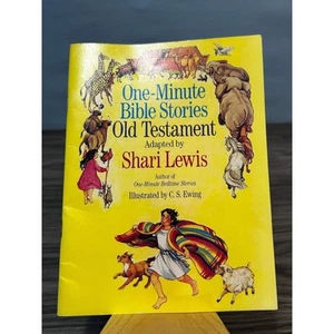 One-Minute Bible Stories; Old Testament - hardcover, Shari Lewis, 0385195656 - Picture 1 of 3
