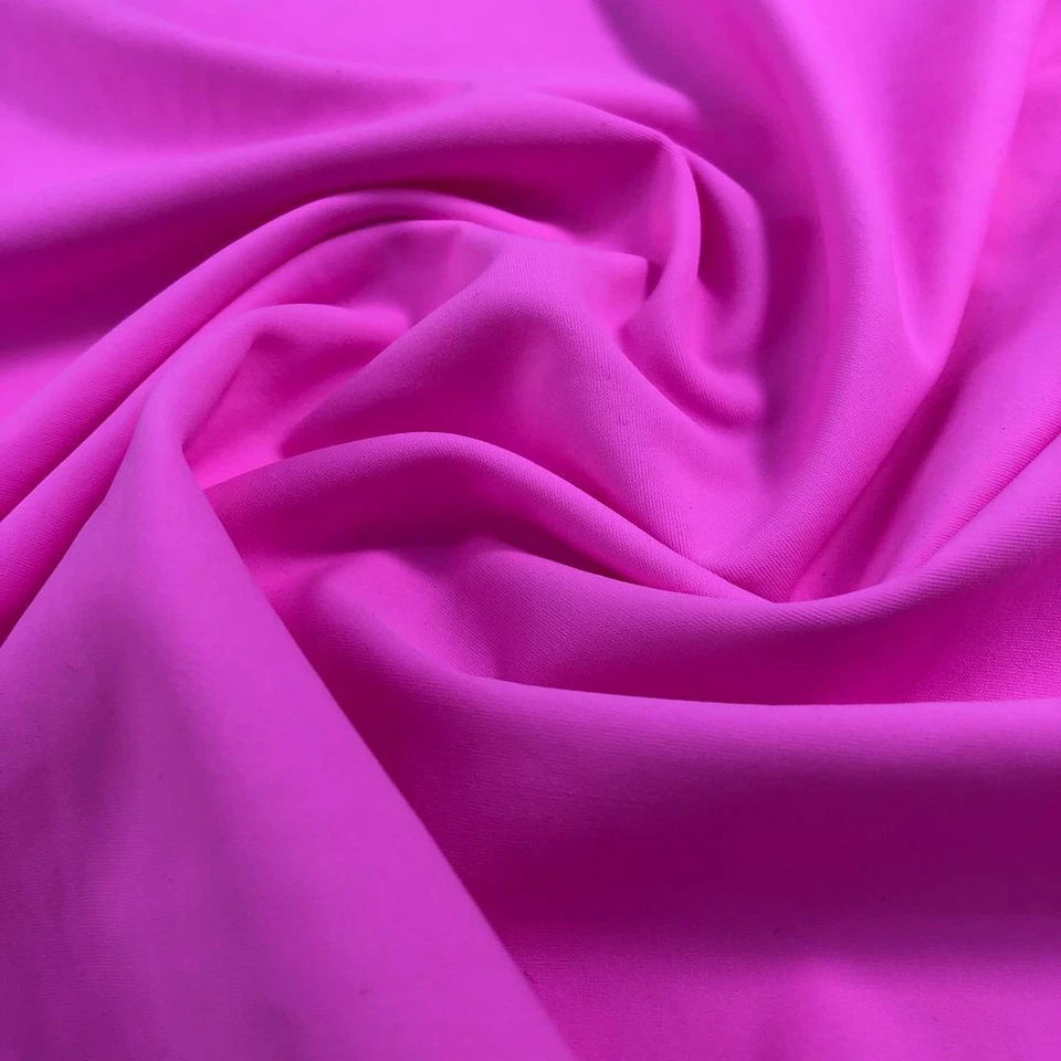 Spandex Fabric Solid Colors 4-Way Stretch 60"wide By Yard for Swimwear Dancewear - Image 1 of 1