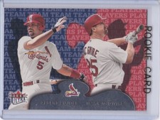 ALBERT PUJOLS ROOKIE CARD 2001 Fleer Ultra Baseball ST. LOUIS CARDNALS RC!