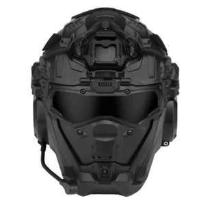 WST Camo II Anti Fog Fan Lenses Tactical Helmet Built-in High-definition Headset - Picture 1 of 13
