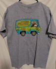 Scooby Doo The Mystery Machine T-Shirt Mens Large Short Sleeve Heathered Gray