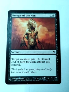 MTG Hunger of the Nim Darksteel 46/165 Regular Common - Uncirculated - Picture 1 of 3
