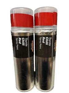PINTURA EN AEROSOL ROJA TOYOTA CHILE 300 ML LATAS HALFORDS X2 - Imagen 1 de 3