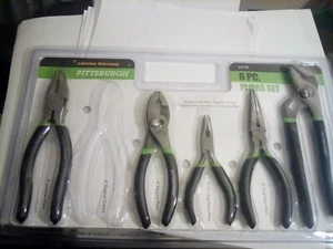 NEW (Open Box) Pittsburgh 5pc Pliers Set FREE SHIPPING - Picture 1 of 3