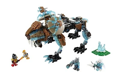 LEGO LEGENDS OF CHIMA Sir Fangar's Sabre-Tooth Walker SET 70143 - Complete - Image 1 of 4