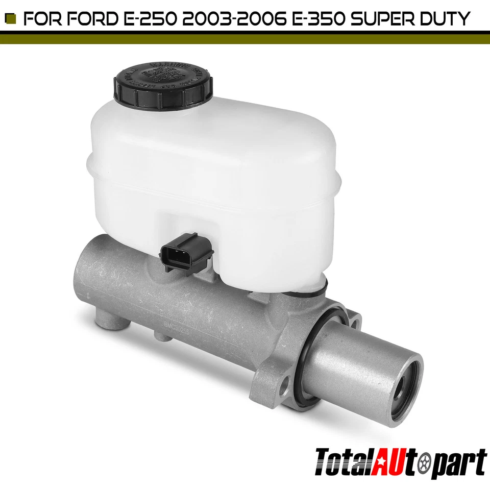 Cilindro maestro de freno con depósito para Ford E-250 Econoline E-350 Super Duty Foto 1 de 4