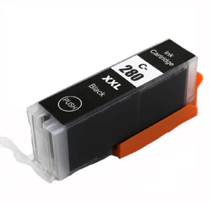 PGI-280XXL PGI-280PGBK serbatoi di inchiostro nero per Canon TS8220 TS8222 TS8320 TS8322 - Foto 1 di 12