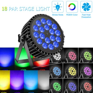 UKING 270W RGBW 18 LED Par Wash Stage Light DMX Party Disco Show Gig Wedding us - Picture 1 of 12