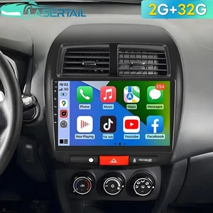 FOR 2011-2017 MITSUBISHI OUTLANDER SPORT ANDROID 13 CARPLAY CAR STEREO RADIO GPS - Picture 1 of 20