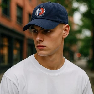 POLO RALPH LAUREN Men Cap 59 CM Dark Blue FRA P.R.F.C. Logo Baseball - Picture 1 of 13