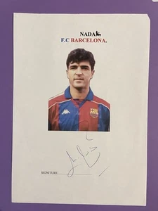 Miguel Ángel Nadal -Barcelona Fc Signed Picture - Picture 1 of 1