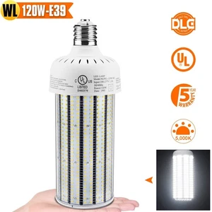 120W 6000K LED Corn Bulbs Light E39 Mogul BaseReplace 500W Metal Halide/HPS/HID - Picture 1 of 12