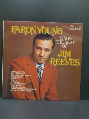 FARON YOUNG Sings The Best Of Jim Reeves 1975 UK vinyl LP contour Foto 1 de 4