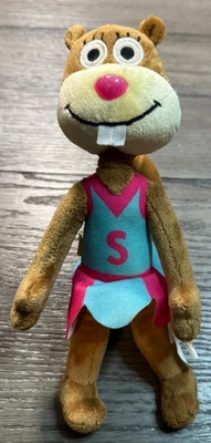 2013 Sandy Cheeks Squirrel Spongebob 9” Plush Nickelodeon - Image 1 of 4