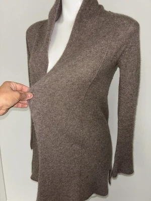 Cárdigan Kenar 2 Capas Cachemir Frente Abierto Talla Xs Buen Estado Foto 1 de 4