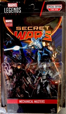 New Sealed  2015 Hasbro Marvel Legends Mechanical Masters 3.75" Figure 2-Pack - Image 1 of 4