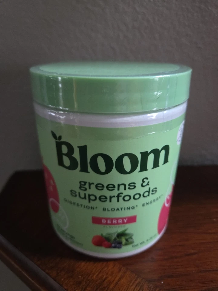 Blooms Super Greens & Superfoods Polvo, Sabor a Bayas 48 Porciones - CADUCIDAD 11/25 Foto 1 de 1