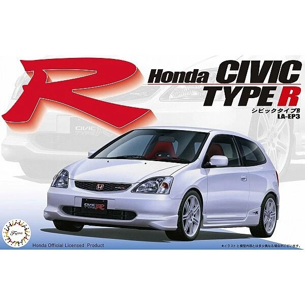 Fujimi Inch Up Series No.94 CIVIC Type R LA-EP3 1/24 Plastic Model Kit ID-94