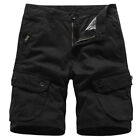 Mens Shorts Casual Army Cargo Combat Short Pants Summer Work Trousers Camping Uk