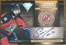 2013-14 Panini Titanium Metallic Marks Bronze Scott Timmins #MM-12