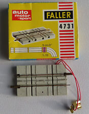 Faller Ams 4731 Rails Crosses Straße IN Boxed, 60er Years Toy (DEZ1198)