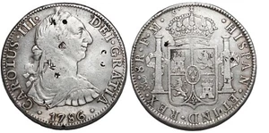 MEXIQUE   8 REALES 1786 FM  KM#106.2a - Bild 1 von 1