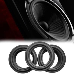 4-12" Speaker Surround Rubber Woofer Edge Audio Repair Foam Protectors UK - Picture 1 of 13