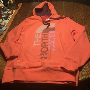 Woman’s North Face Orange Hoodie NWT - Picture 1 of 6