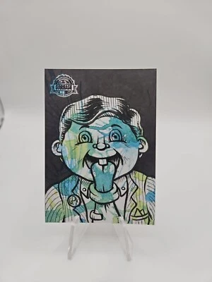 2022 Garbage Pail Kids Krashers 3 Sketch Card by BARRY NYGMA "Snot Splatter" GPK - Image 1 of 2