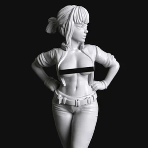 Cyberpunk Police Officer 01a - 28mm Scale Resin Miniature by Manufaktura - Picture 1 of 4