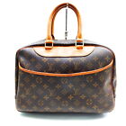 Louis Vuitton LV Hand Bag  Deauville Brown Monogram 1376234