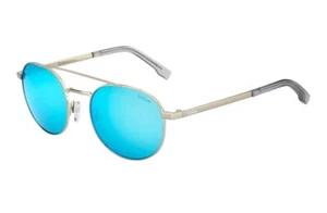 New Bollé OVA Sunglasses Shiny Silver Unisex Adult, TNS Ice - Picture 1 of 1