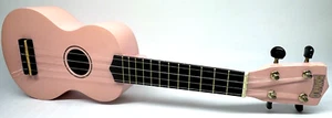 MAHALO Rainbow Series Pink Ukulele 20" Wooden Nubone - Picture 1 of 12