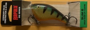 Rapala OG Slim 6 Perch OGS-06 Shad Crankbait Fishing Lure - Picture 1 of 3