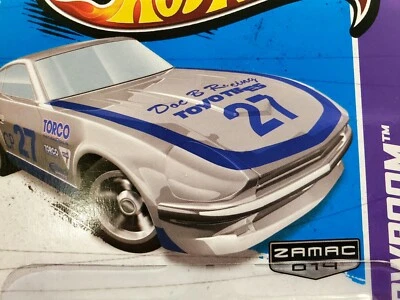 Hot Wheels Zamac Datsun 240Z 2013 serie exclusiva de sala de exposición de Wal-Mart muy buen estado 1/64 Foto 1 de 4
