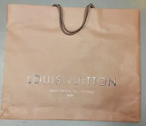 LOUIS VUITTON 19 X 16 X 9 Brown Classic LV Large Shopping Bag Gift - Picture 1 of 2