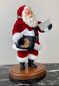 Vintage Simpich Santa W Letter and Bag Handmade Original Character Doll 737/1000 - Picture 1 of 15