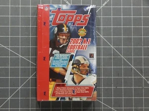 2002 Topps HTA Jumbo Football Hobby Box POSSIBLE Brady SB Relic Or Ring Auto - Picture 1 of 3