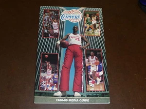 1988 1989 Los Angeles Clippers NBA Basketball Media Guide Danny Manning fast neuwertig - Bild 1 von 1