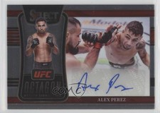 2022 Panini Select UFC Octagon Action Signatures Alex Perez #OA-APZ Auto