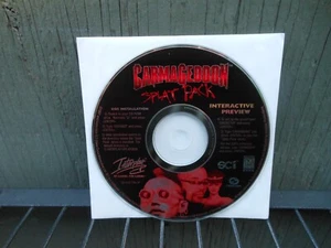 Carmageddon Splat Pack (PC 1997) Rare INTERACTIVE PREVIEW DEMO PROMO 12D - Picture 1 of 1