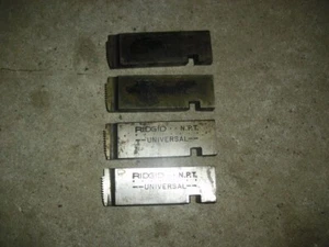 Ridgid 47745 Rohreinsätze 1/2"-3/4"-14 NPT RH Universal Schneideisenköpfe Legierung 811A - Bild 1 von 2