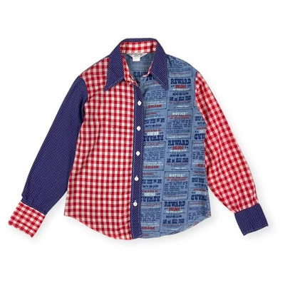 Cartaz feminino rosa segunda mão vintage década de 1970 xadrez procurado pinup Rockabilly G - Imagem 1 de 4