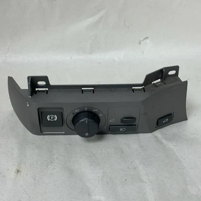 Interruptor de faros de tablero BMW 745i 2004 con freno de estacionamiento y botones de maletero OEM Foto 1 de 4