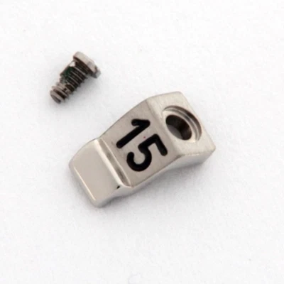 OEM GENUINE BREITLING Stainless Steel Bezel Rider + Screw "15" 260.1834 NEW - Image 1 of 4