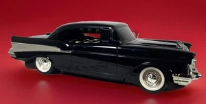 1957 Chevy Classic Car Vintage Black Push button Landline Telephone By Telemania - Picture 1 of 20